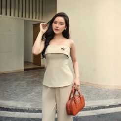 Adjustable Strap Corset Top - AA04