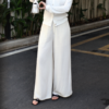 Premium Bamboo Linen Wide Leg Pants - AA01
