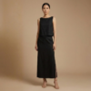 CLASSIC LINEN MAXI SKIRT
